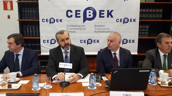 Rueda de prensa de responsables de Cebek