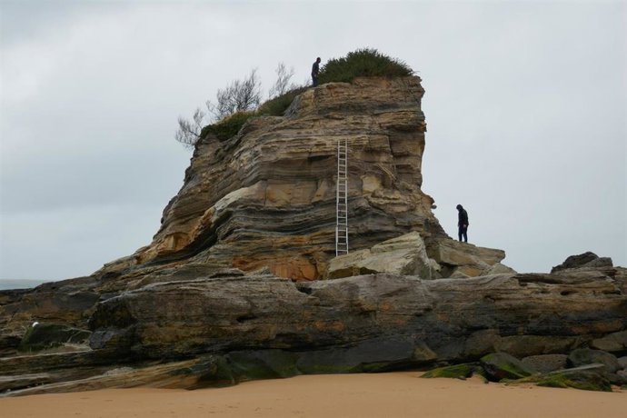 Trabajos en el promontorio del Camello