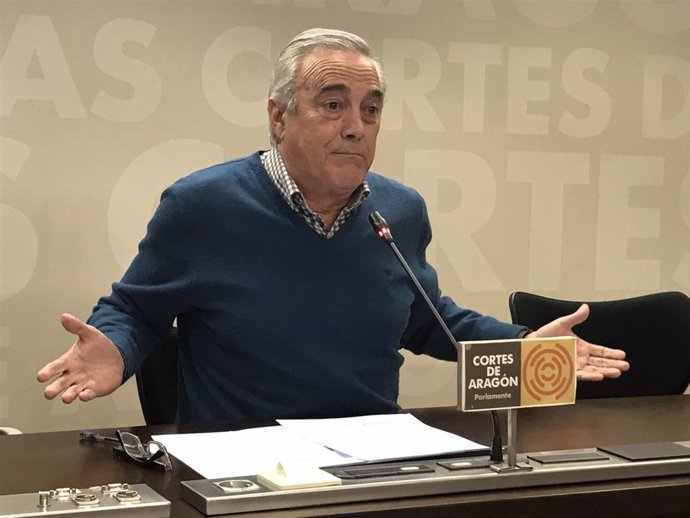 El portavoz del PSOE en las Cortes de Aragón, Javier Sada