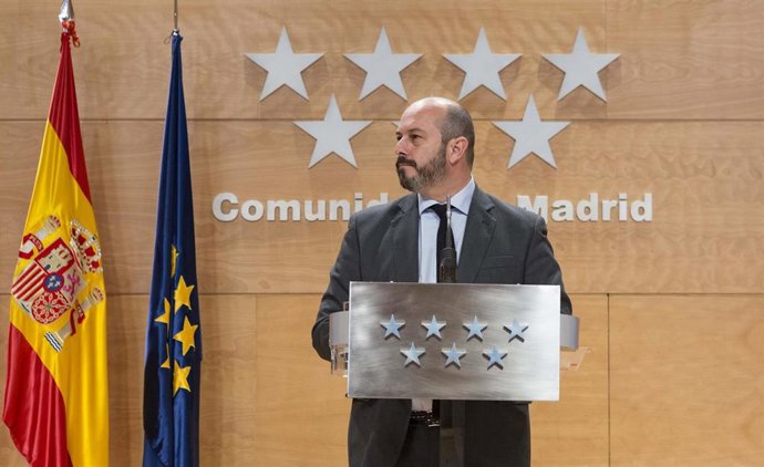 El vicepresidente del Gobierno regional, Pedro Rollán