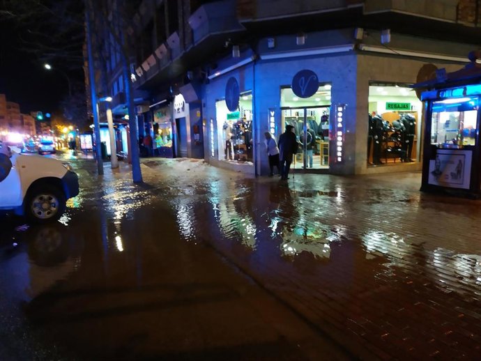 Rotura tuberías en Logroño
