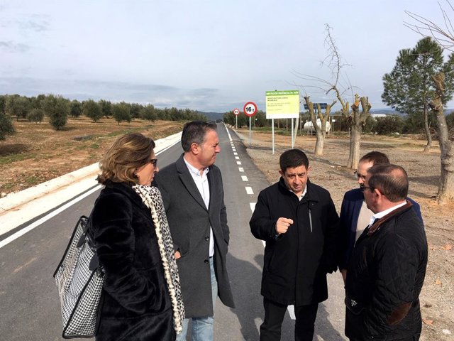 Inauguración de la adecuación de la carretera de acceso a El Altico.
