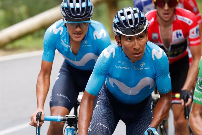 Nairo Quintana, ciclista del Movistar Team en una imagen de archivo