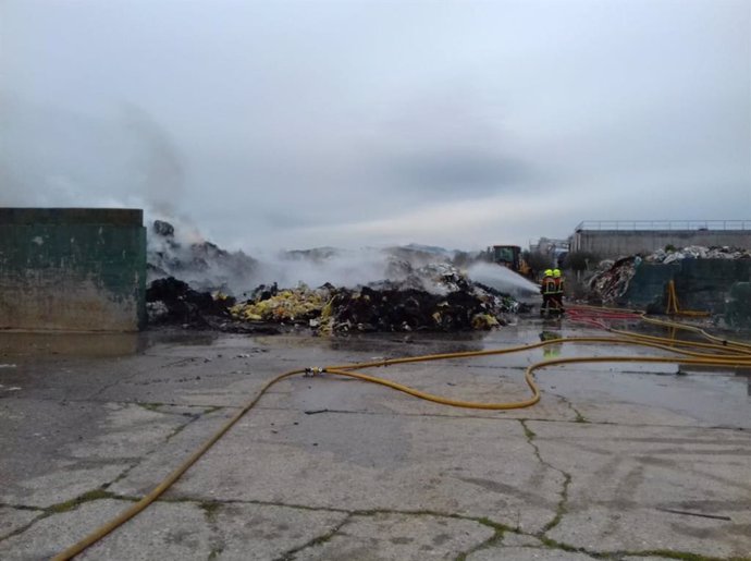 Situación actual del incendio de Pradejón