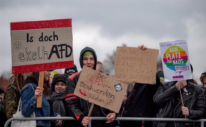 Protesta contra la AfD en Alemania