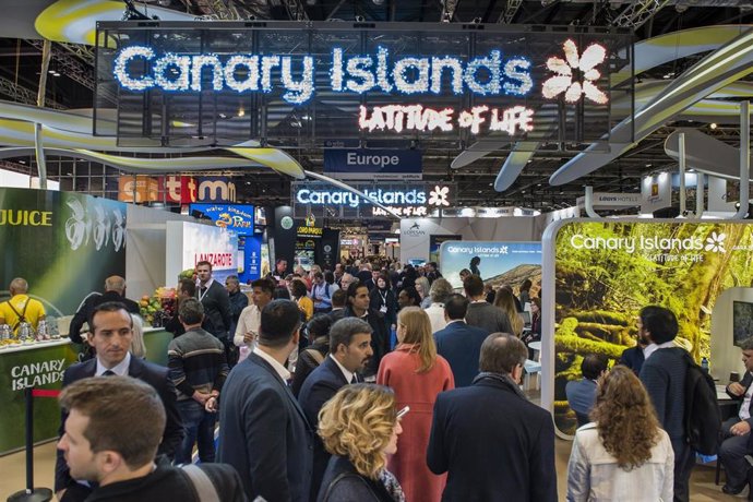Pabellón de Canarias en la WTM