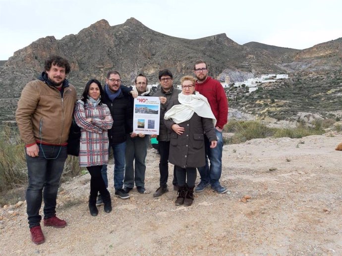 Crespo (Podemos) se muestra contrario al proyecto eléctrico de Níjar (Almería)