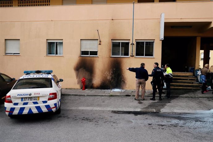 Comisaría atacada con cócteles molotov en Setúbal (Portugal)