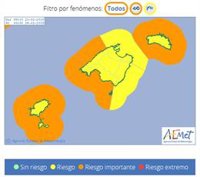 La APB cierra el puerto de la Savina por las malas condiciones meteorológicas