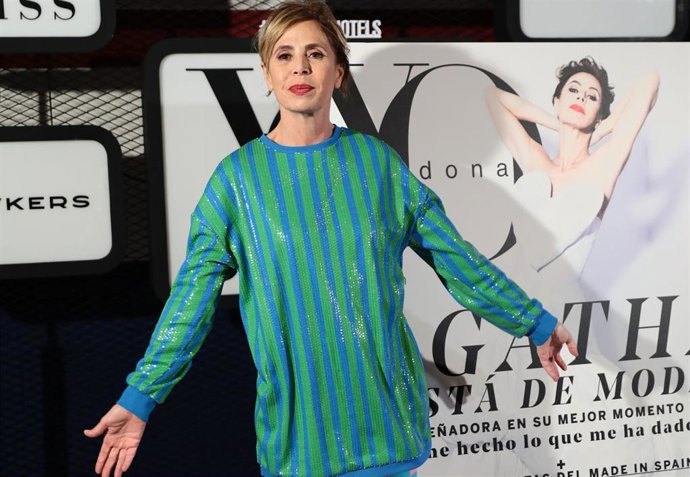 Ágatha Ruiz de la Prada en la fiesta de 'Yo Dona'