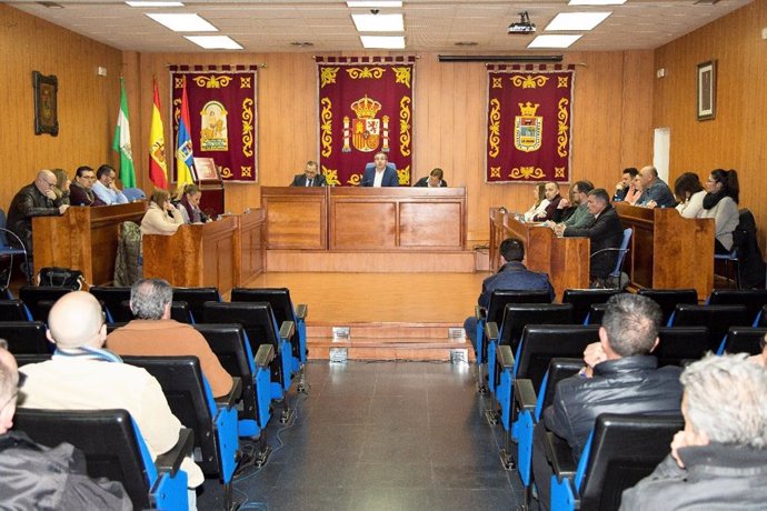 Pleno del Ayuntamiento de Los Palacios y Villafranca (Sevilla)