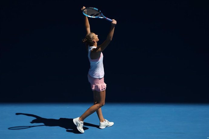 Karolina Pliskova celebra su remontada ante Serena Williams