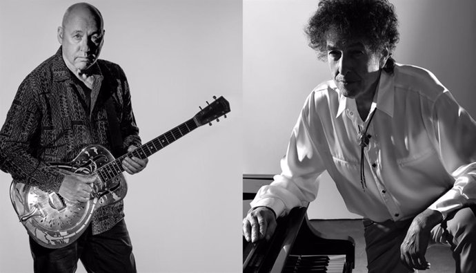 Marc Knopfler y Bob Dylan