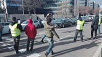 Agredido un policía en las inmediaciones de Ifema cuando trataba de mediar entre dos taxistas