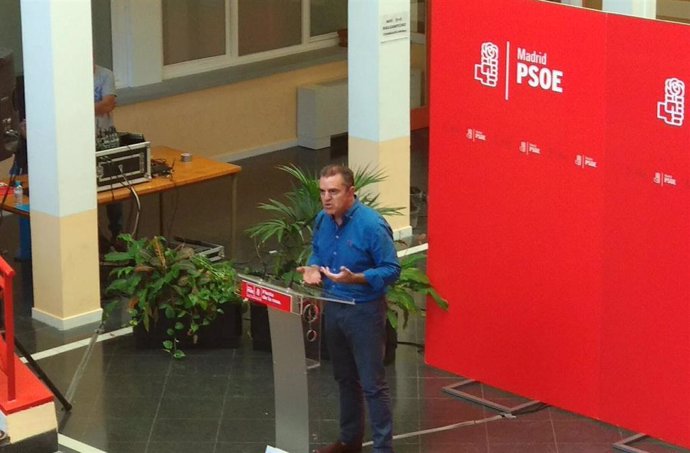 El secretario general del PSOE-M, José Manuel Franco.