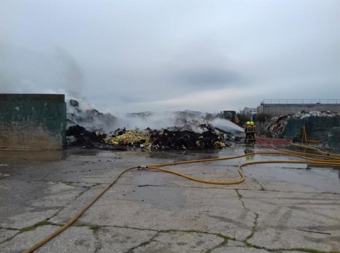 Situación actual del incendio de Pradejón