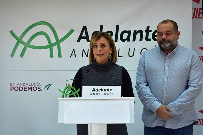 María Gracia González y Rafael Sánchez Rufo (Adelante Andalucía)