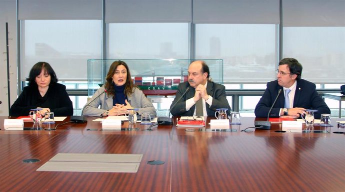 Helena Borbón, Merc Conesa, Josep-Eladi Baños y Xavier Torres