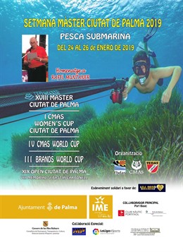 Cartel de la Semana Máster Ciutat de Palma de Pesca Submarina