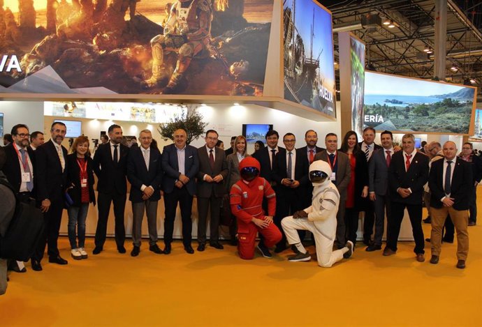 Participantes onubenses en Fitur.