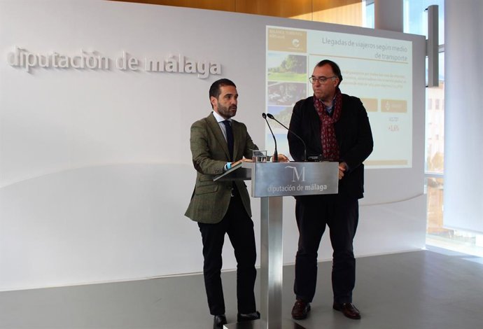 Jacobo Florido diputado provincial de Turismo y Arturo Benal Costa del sol