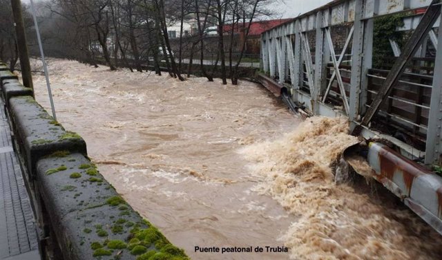 Imagen del puente de Trubia.