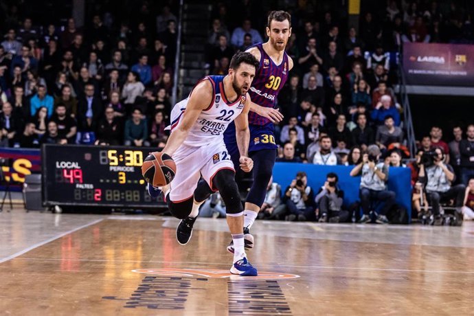 Vasilije Micic durante el Bara Lassa-Anadolu Efes de Euroliga