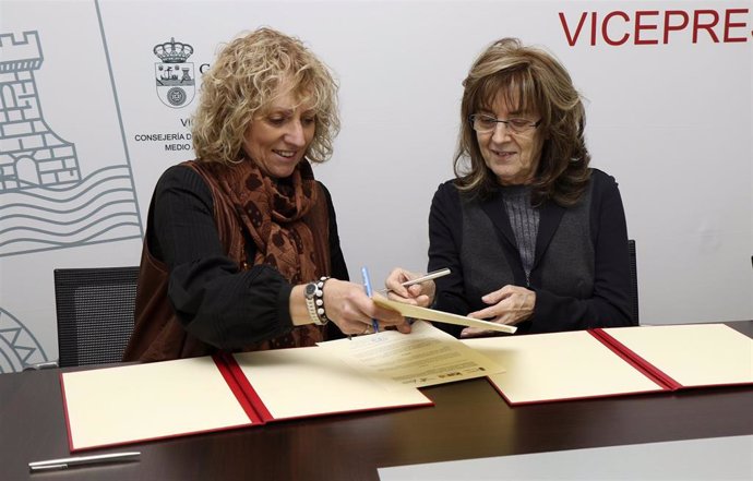 Díaz Tezanos firma un convenio de colaboración con ADANER.