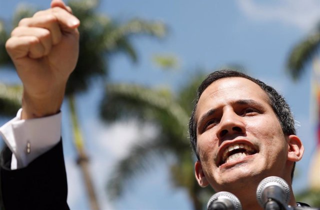 El presidente de la Asamblea Nacional de Venezuela, Juan Guaidó