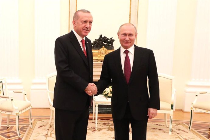 Turkish President Erdogan visits Russia