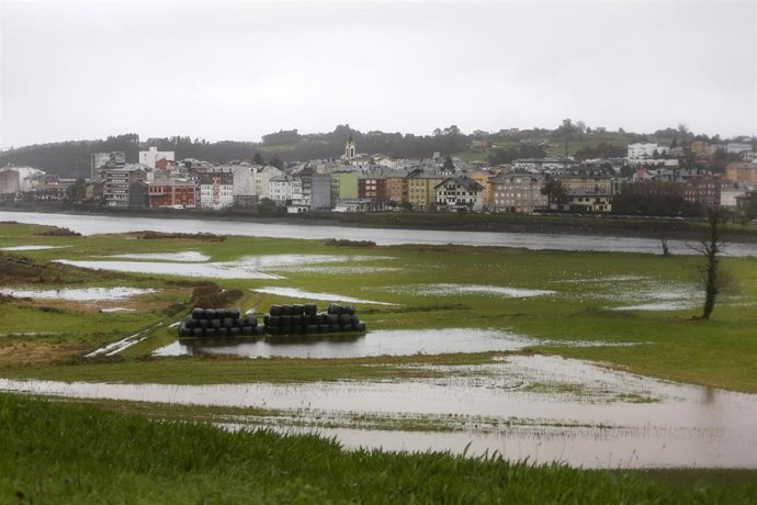 Temporal de lluvias en Asturias