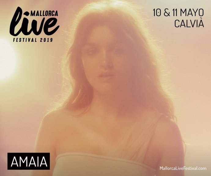 Amaia encabeza las nuevas confirmaciones del Mallorca Live Festival