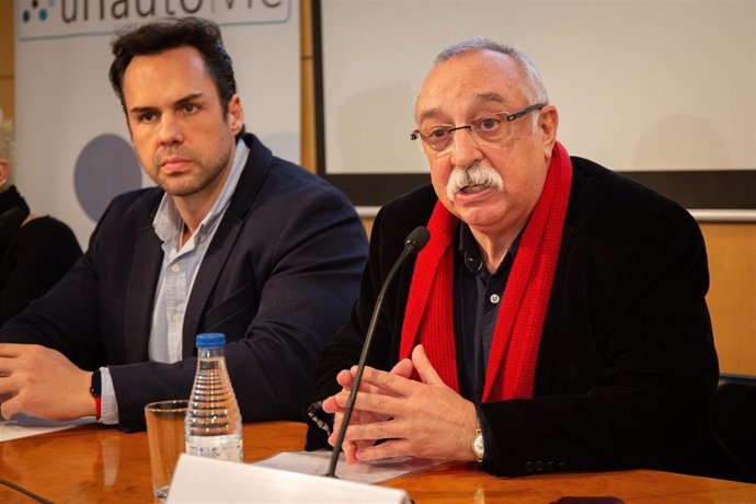 Eduardo Martín (presidente de Unauto VTC) Josep María Goñi (pte. En Catalunya)