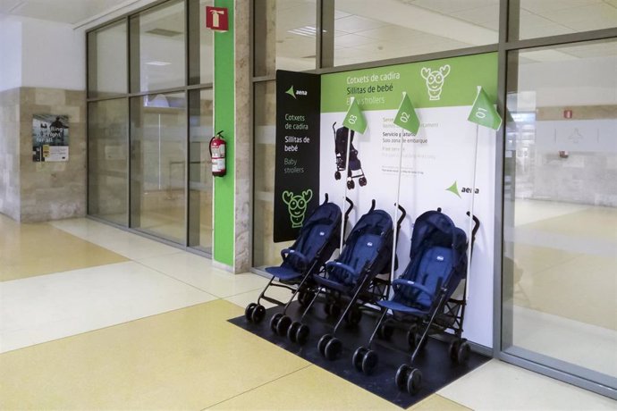 El Aeropuerto de Girona pone en marcha un servicio de sillas para bebé