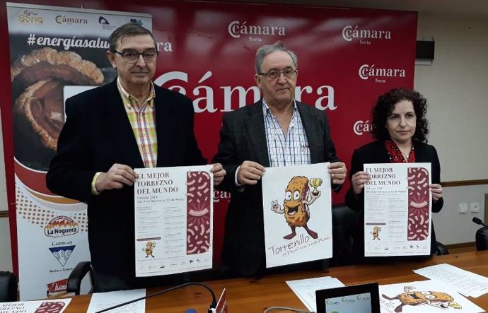 Moreno, Frías y Martínez presentan el cartel del Mejor Torrezno