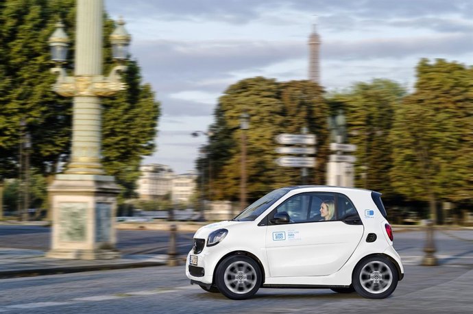 Smart EQ fortwo de car2go