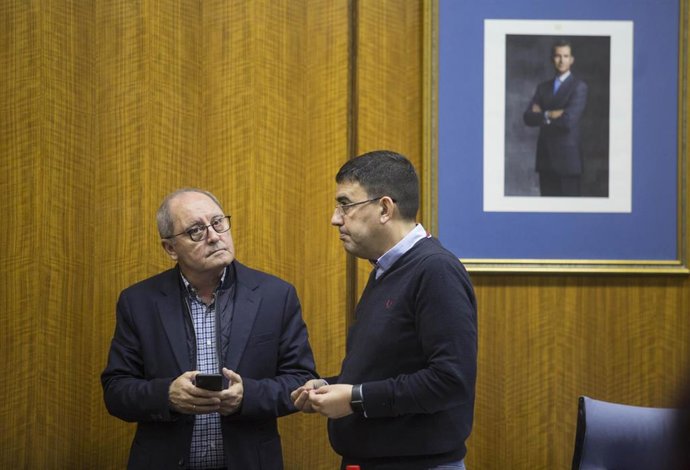 Juan Cornejo y Mario Jiménez, este jueves