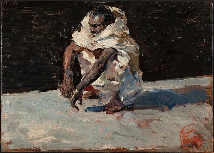 'Árabe Agachado', De Mariano Fortuny Y Marsal