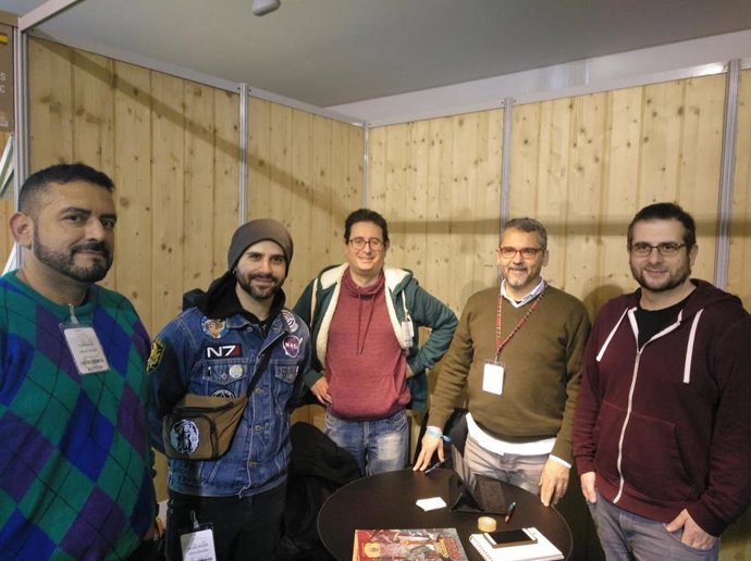 Feria del cómic en Francia, representantes de Baleares