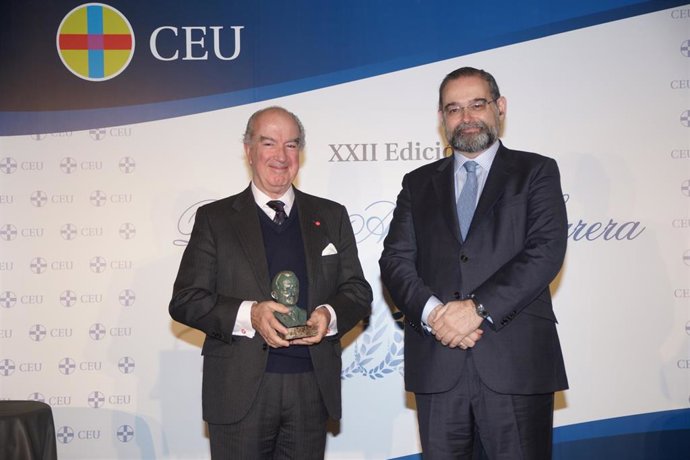 Antonio Sáinz de Vicuña  y Alfonso Bullón de Mendoza