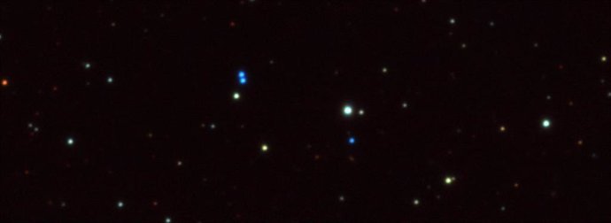 Triple sistema de enanas blancas