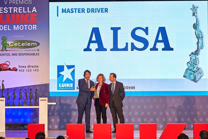 ALSA, premio Estrella LUIKE a la mejor iniciativa de Recursos Humanos por el pro