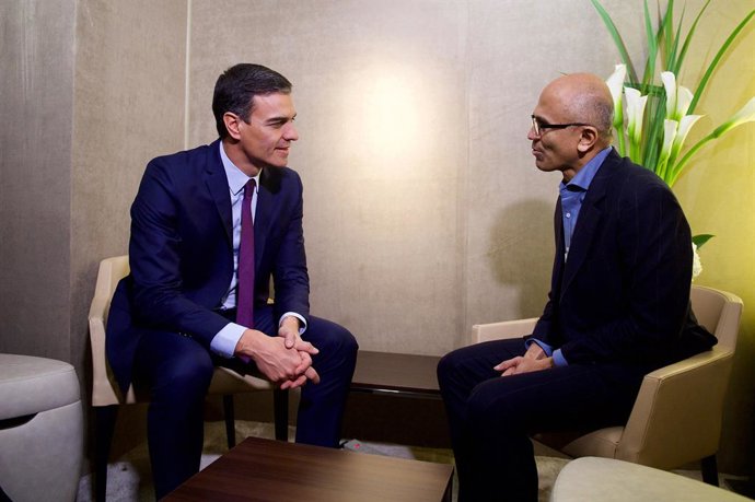 Pedro Sánchez al Forum Econmic Mundial de Davos
