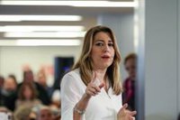 Susana Díaz expresa su condena "más absoluta" ante el "intolerable ataque" a militantes de Podemos