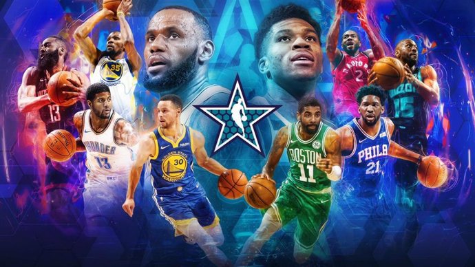 Quintetos titulares del 'All Star' 2019 de la NBA