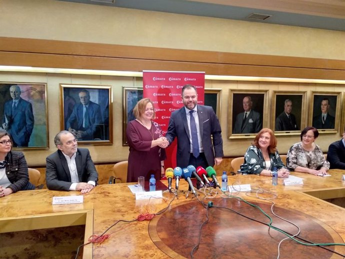 Firma de acuerdo entre CSIC y la Cámara de Comercio de Oviedo