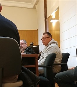 El acusado, en la tercera sesión del juicio.