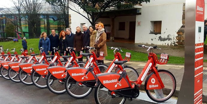 Nuevo punto de préstamos de bicis en Arangoiti