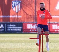 Saúl Ñíguez recibe el alta y podría jugar ante el Getafe