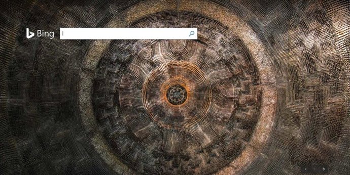 Pantalla principal Bing